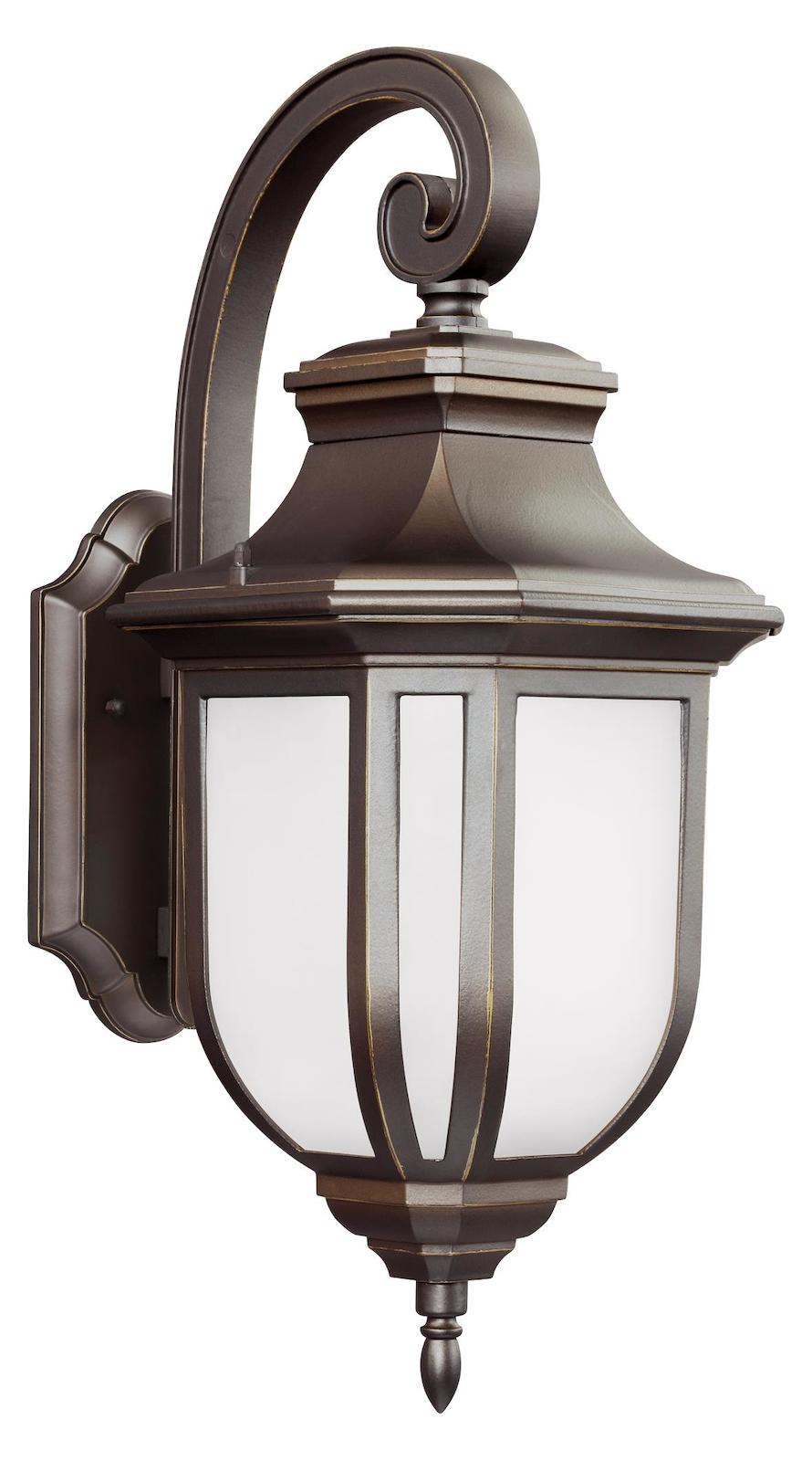 Large One Light Outdoor Wall Lantern by Generation Lighting
