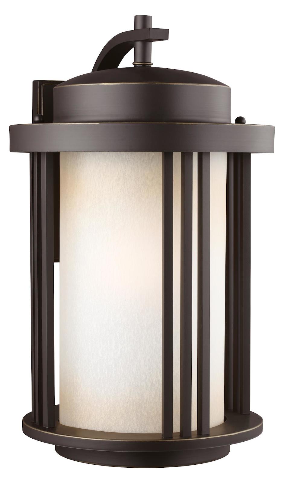 Large One Light Outdoor Wall Lantern by Generation Lighting