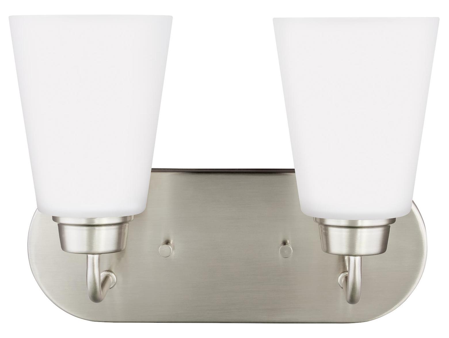 Two Light Wall / Bath by Generation Lighting