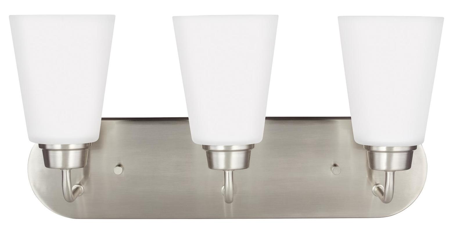 Three Light Wall / Bath by Generation Lighting