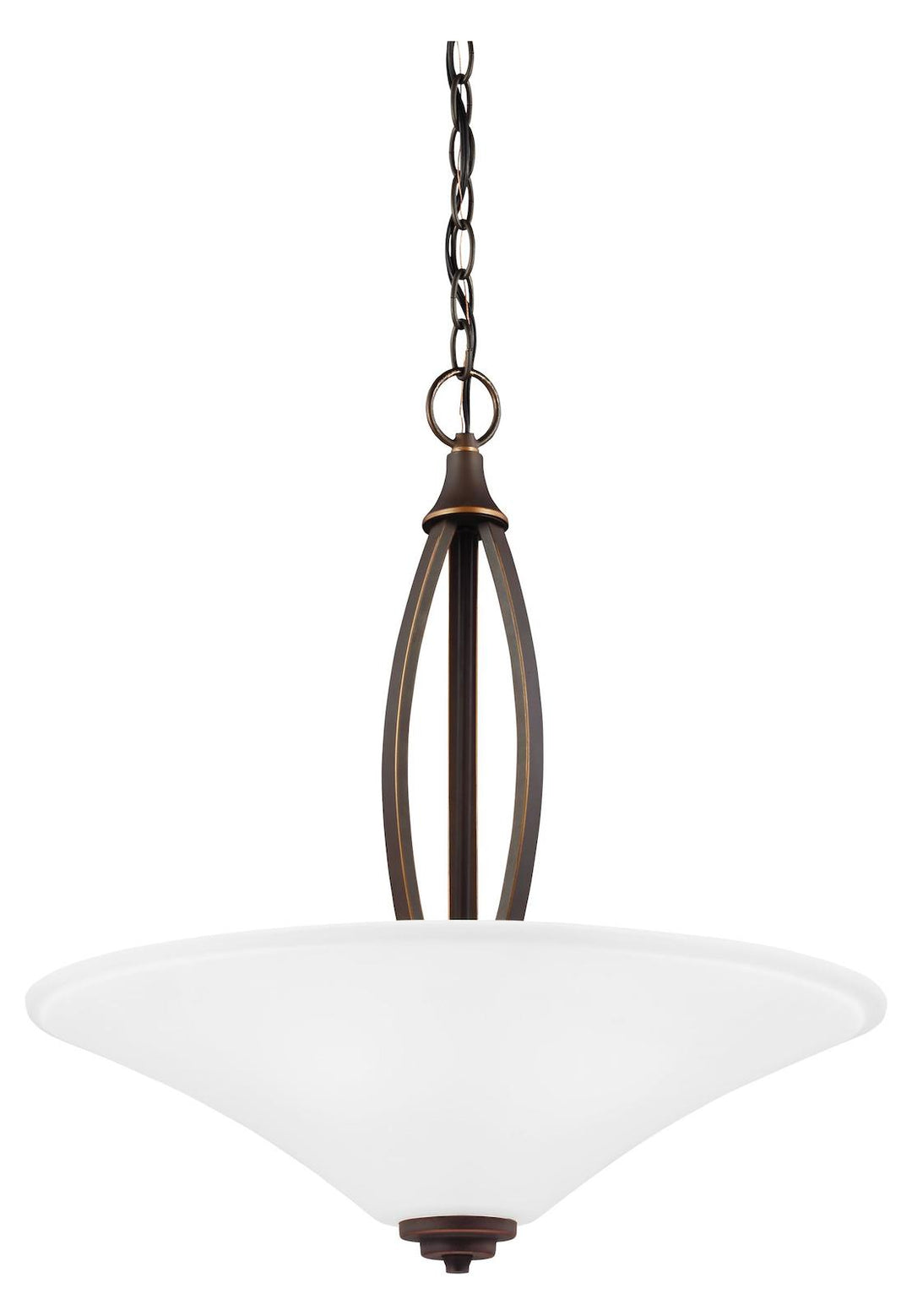 Three Light Pendant by Generation Lighting