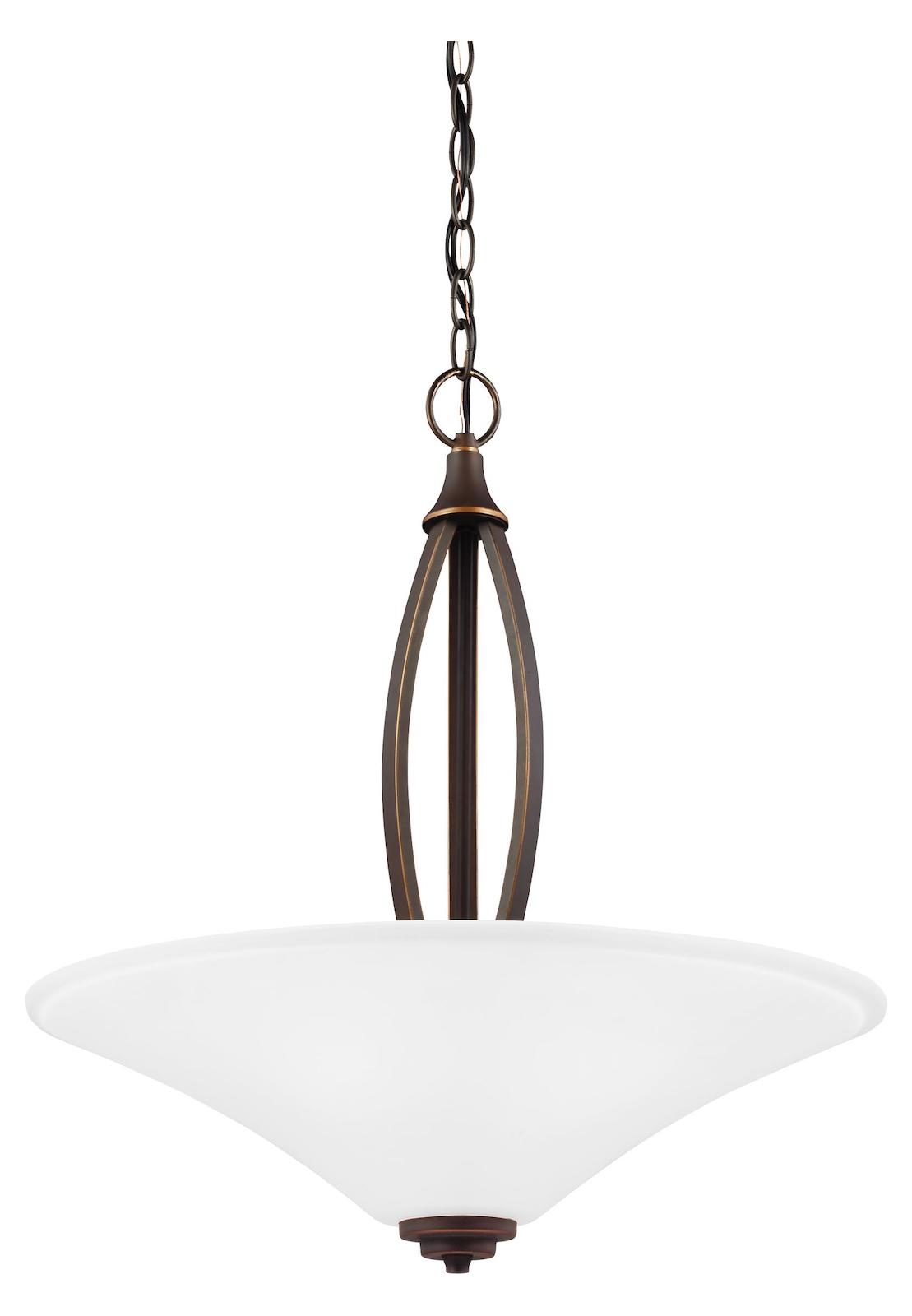 Three Light Pendant by Generation Lighting