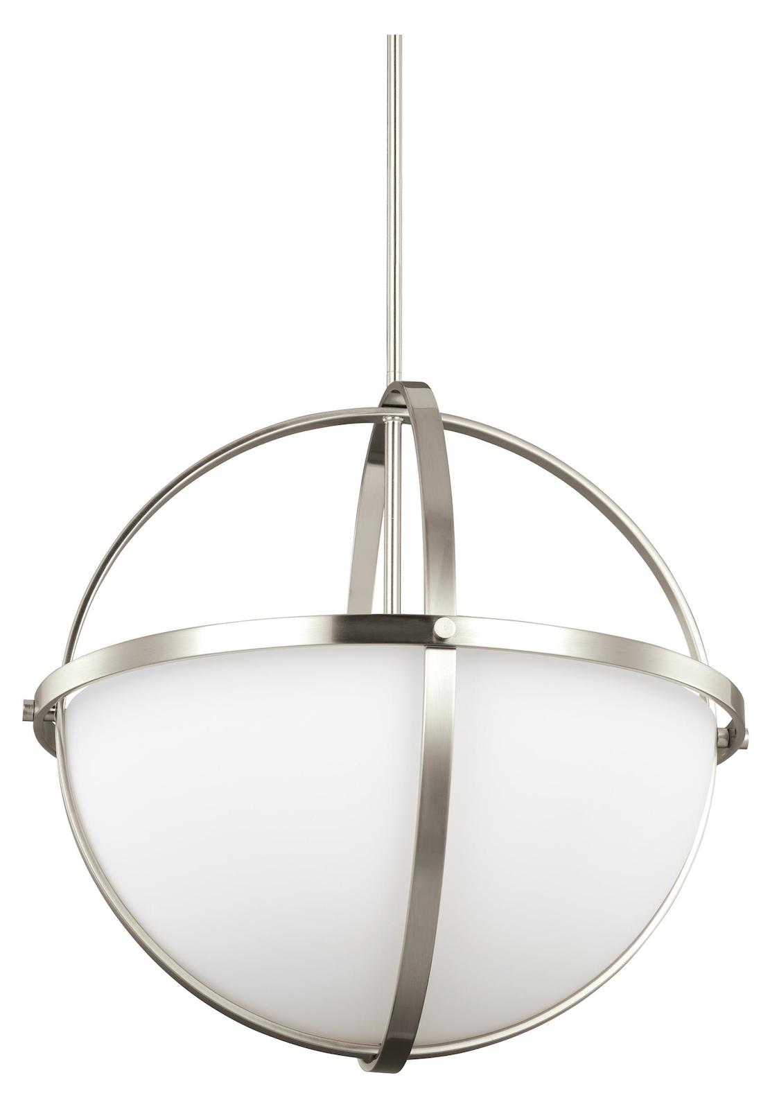 Three Light Pendant by Generation Lighting