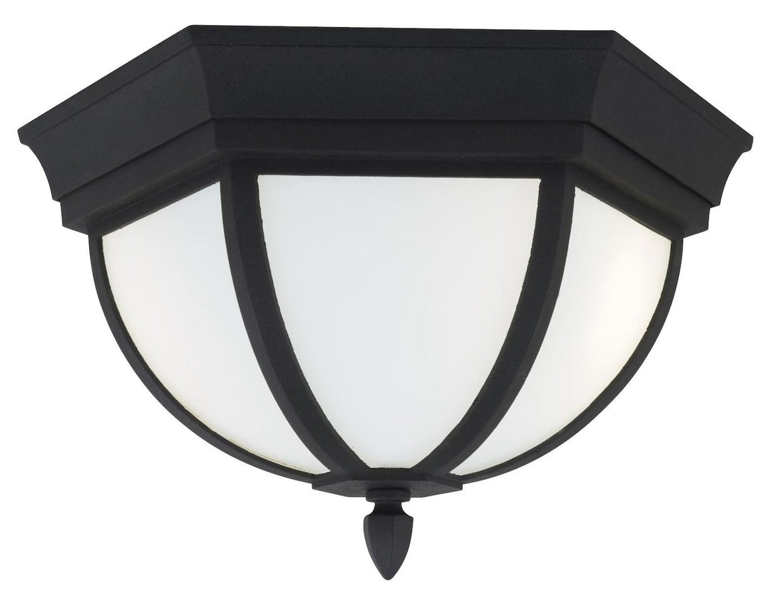 Two Light Outdoor Ceiling Flush Mount by Generation Lighting