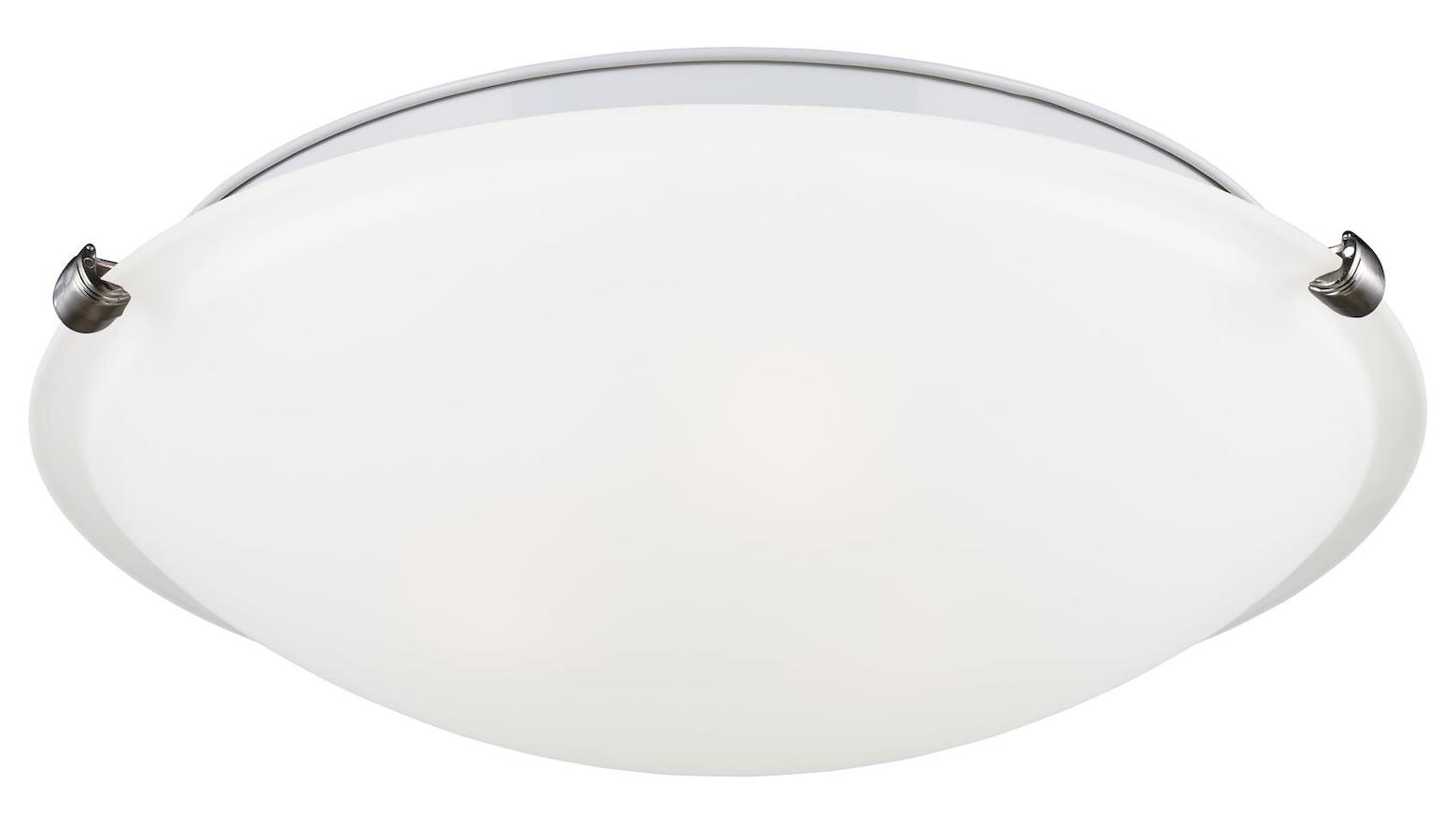 Three Light Ceiling Flush Mount by Generation Lighting