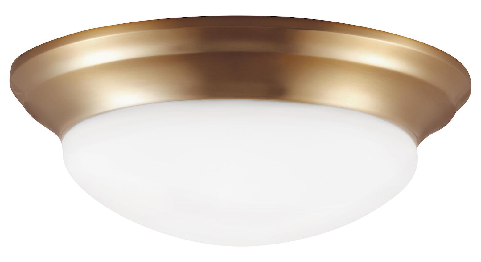 Three Light Ceiling Flush Mount by Generation Lighting