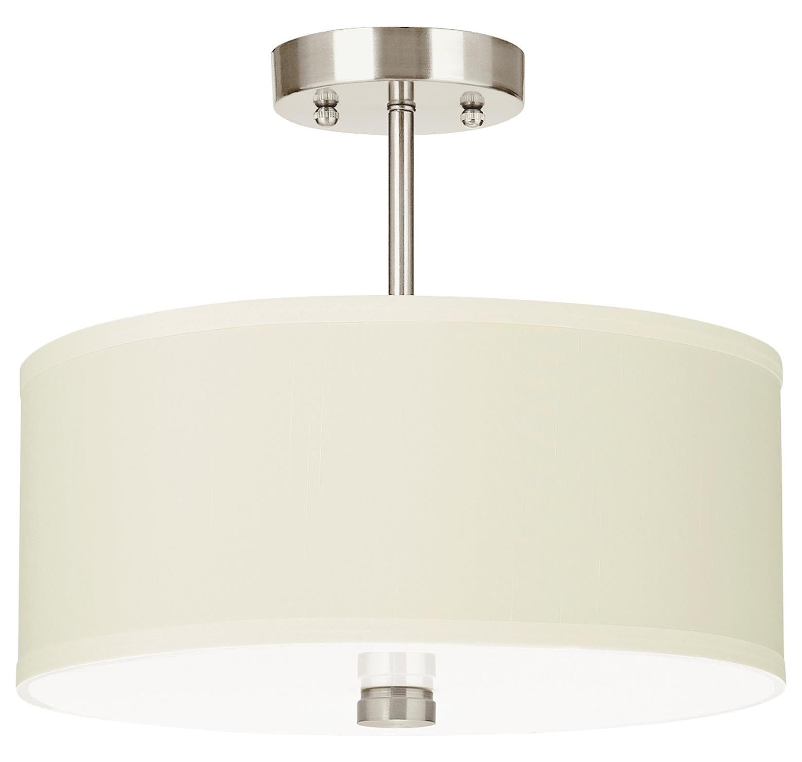 Two Light Flush / Semi-Flush Convertible by VC Studio Collection