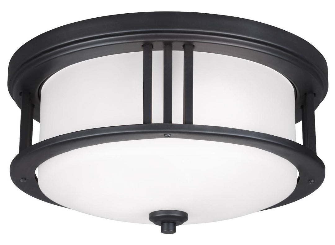 Two Light Outdoor Ceiling Flush Mount by Generation Lighting