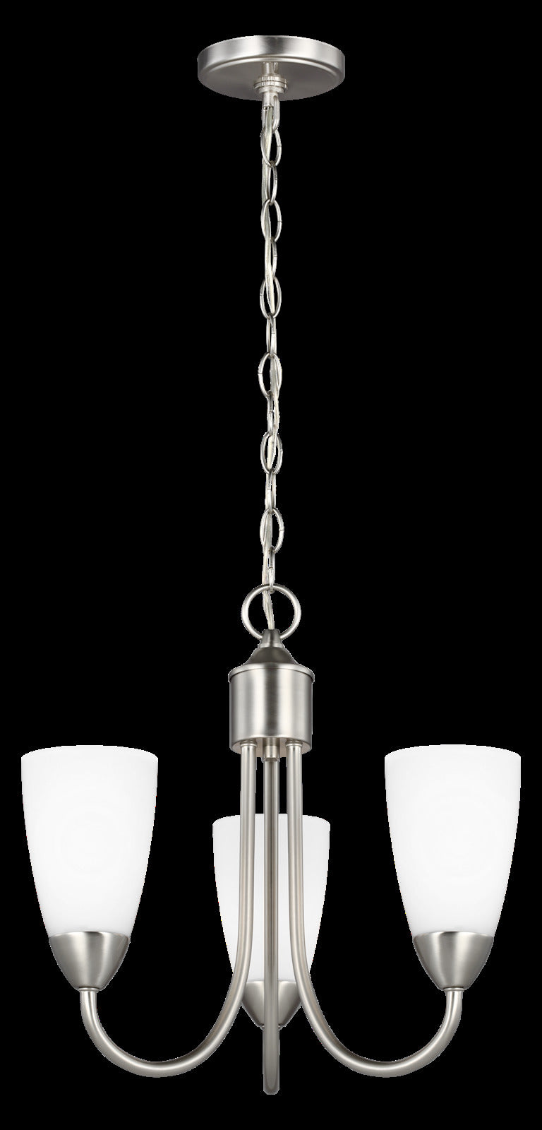 Three Light Chandelier by Generation Lighting
