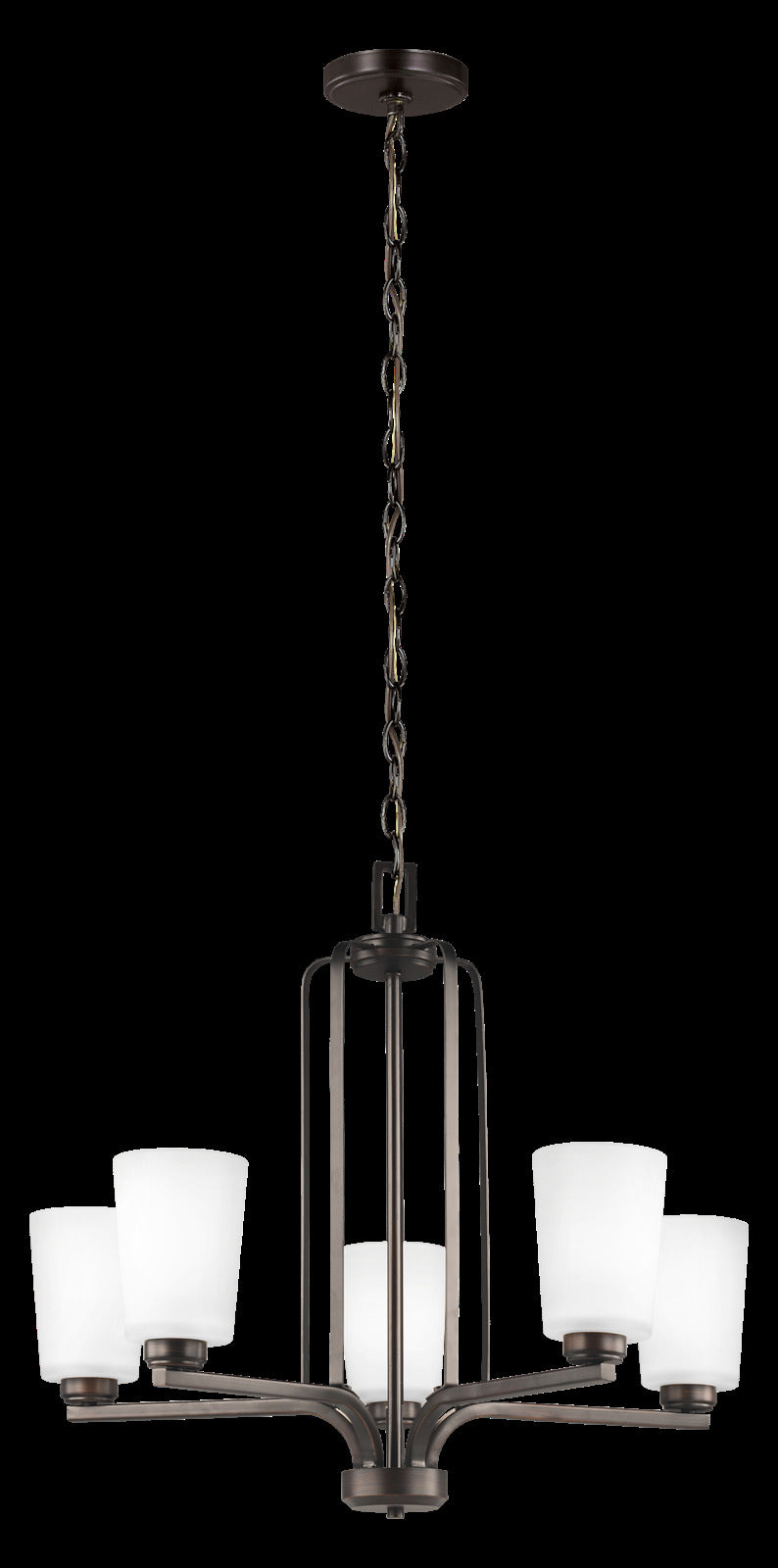 Five Light Chandelier by Generation Lighting