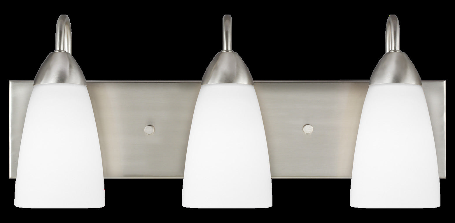 Three Light Wall / Bath by Generation Lighting