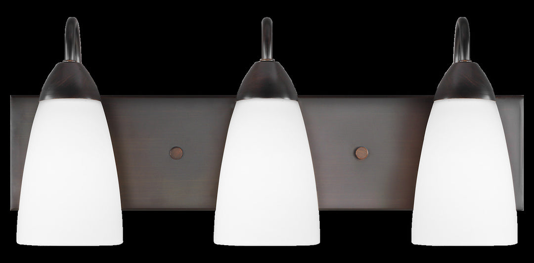 Three Light Wall / Bath by Generation Lighting