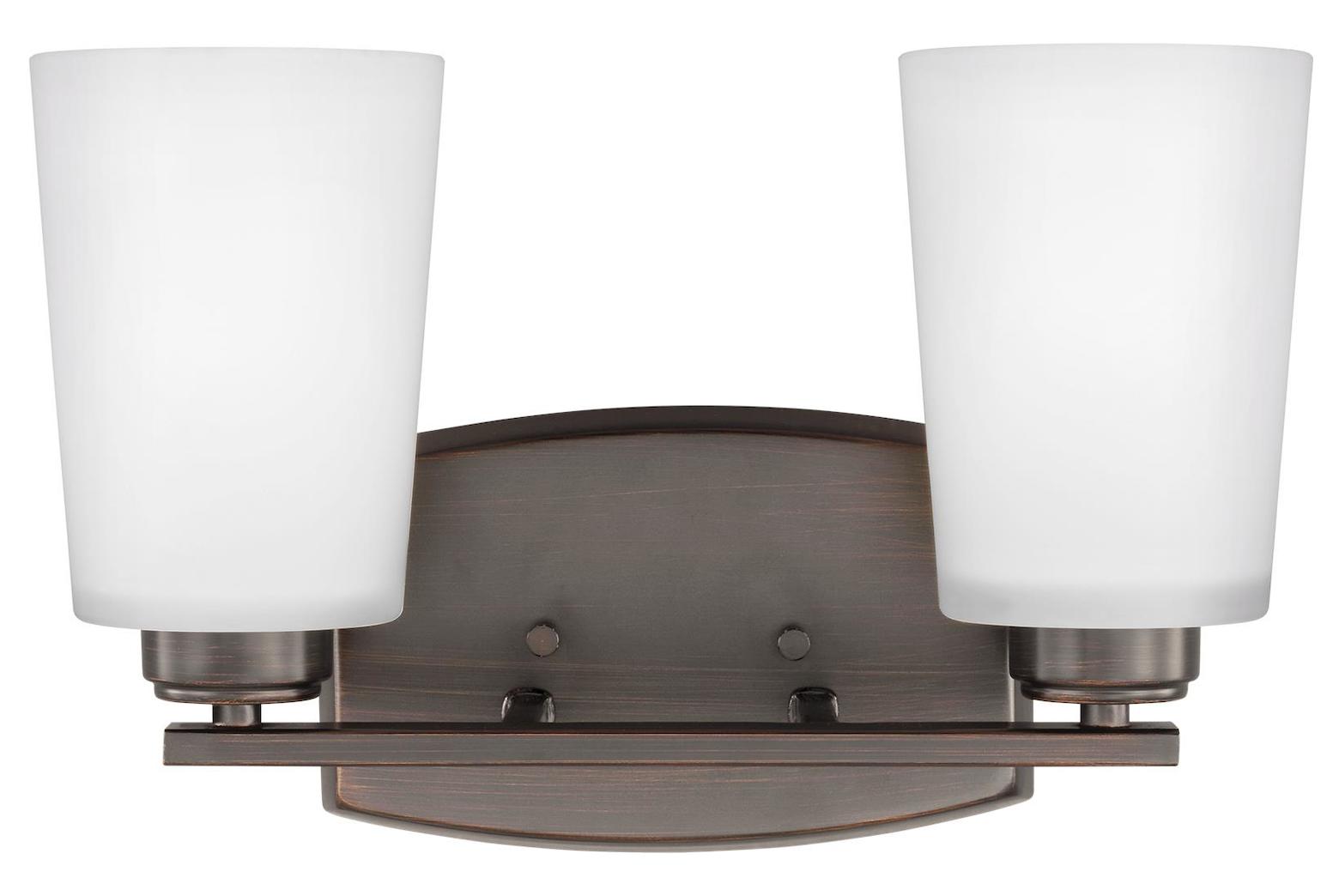 Two Light Wall / Bath by Generation Lighting