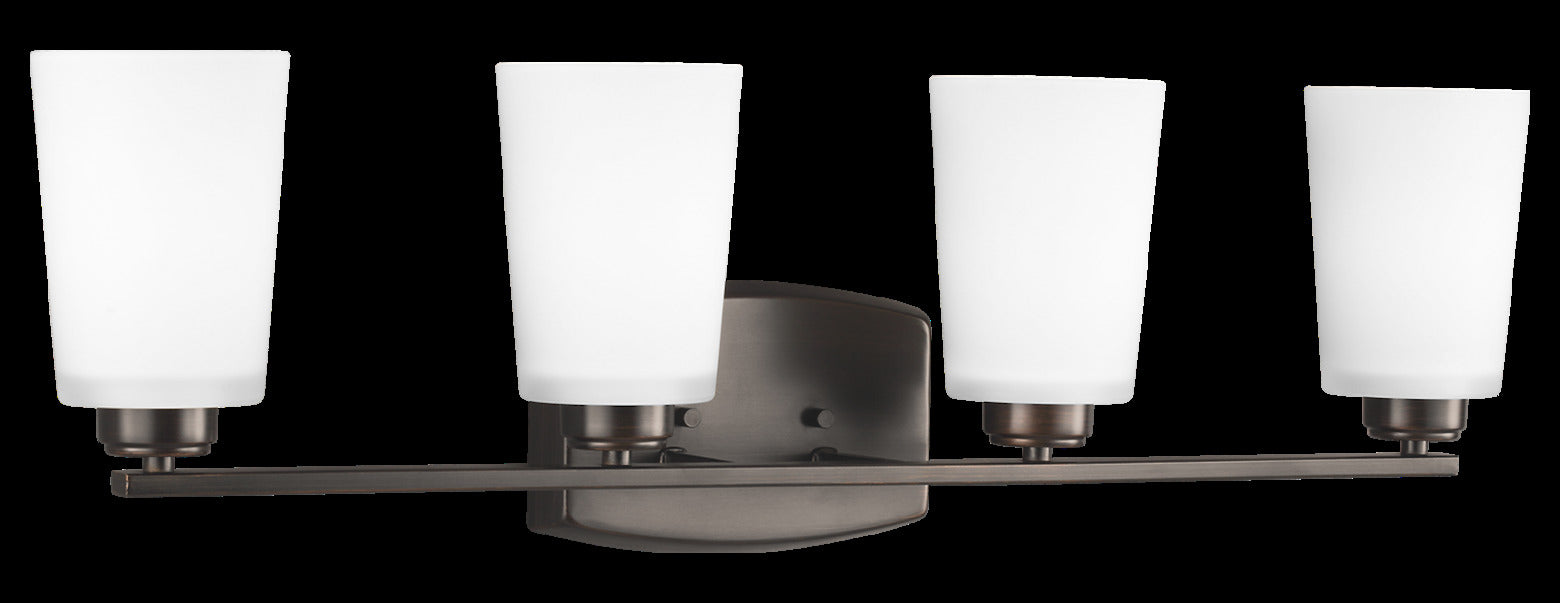 Four Light Wall / Bath by Generation Lighting