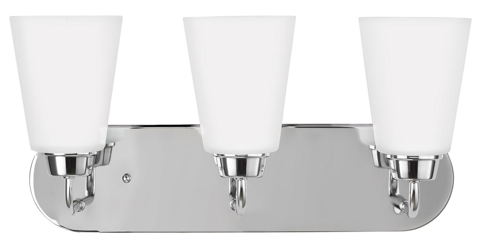 Three Light Wall / Bath by Generation Lighting