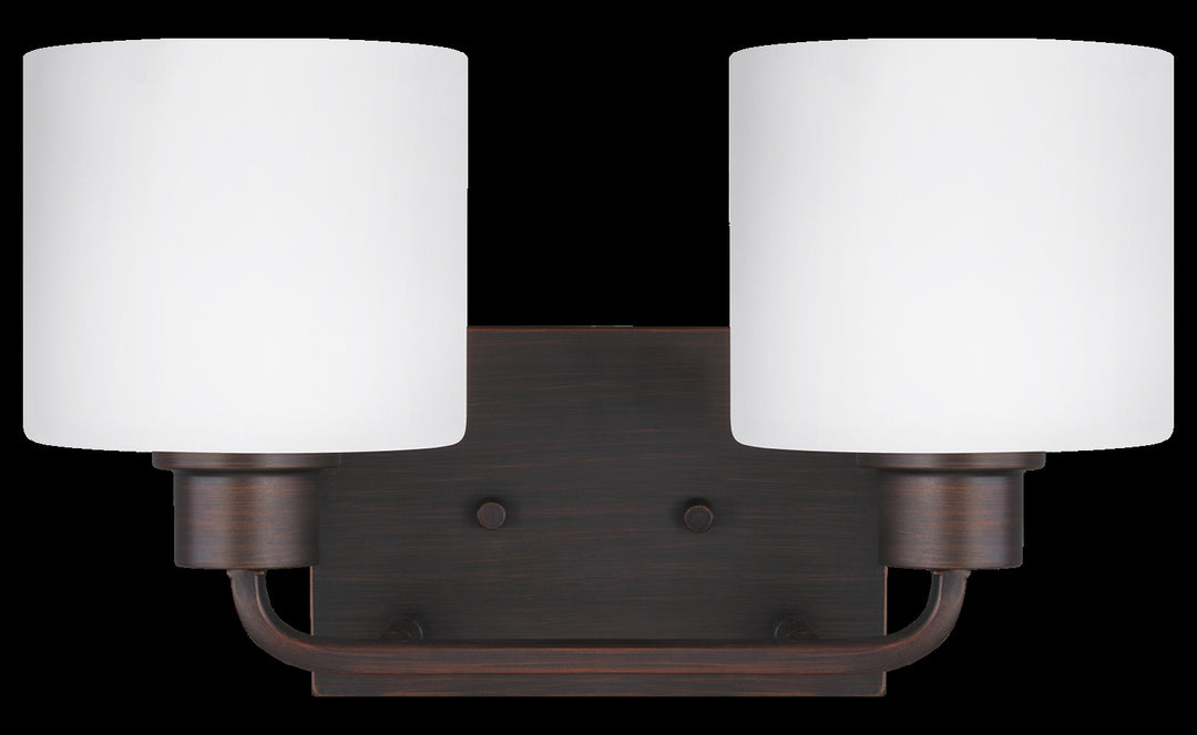 Two Light Wall / Bath by Generation Lighting