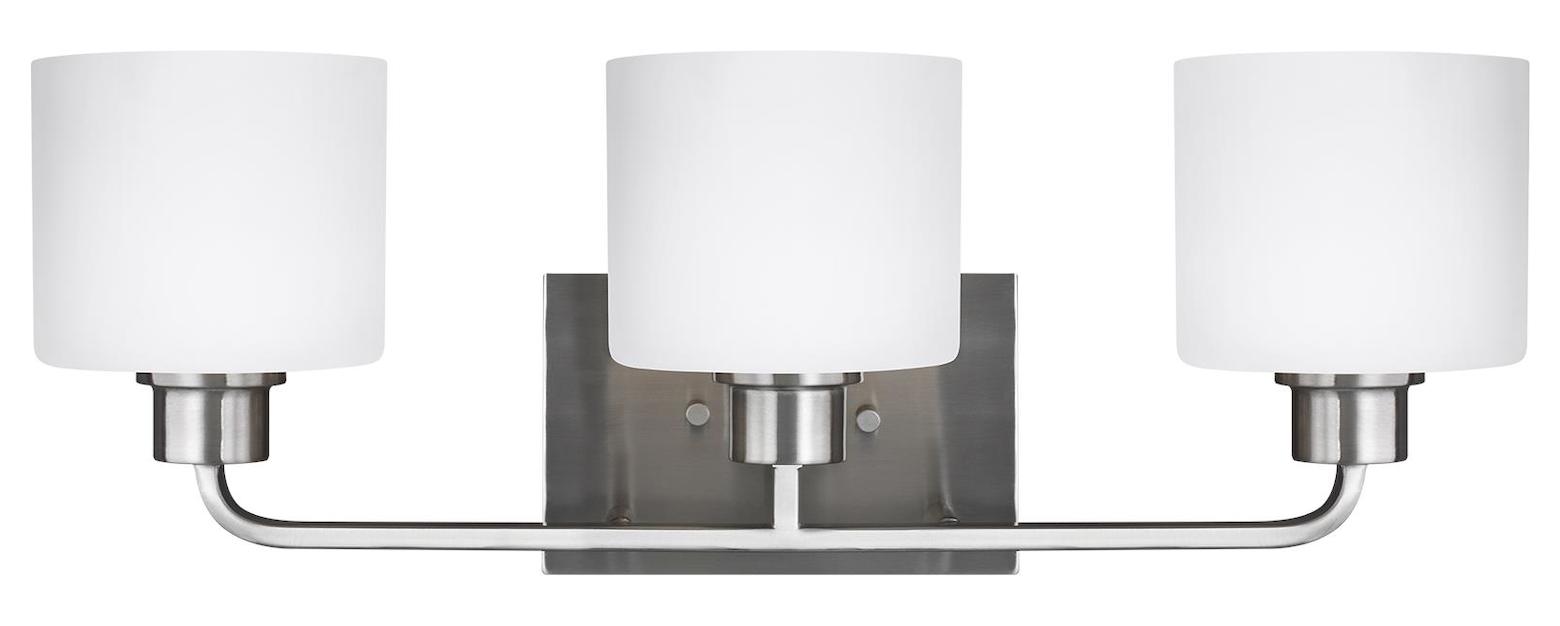 Three Light Wall / Bath by Generation Lighting