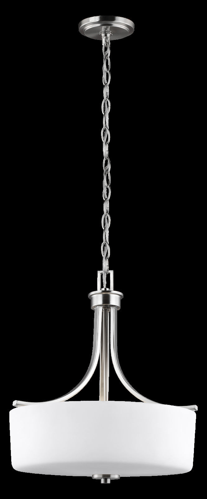 Three Light Pendant by Generation Lighting