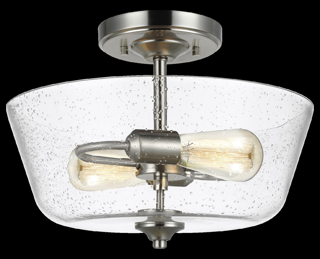 Two Light Ceiling Semi-Flush Mount by Generation Lighting