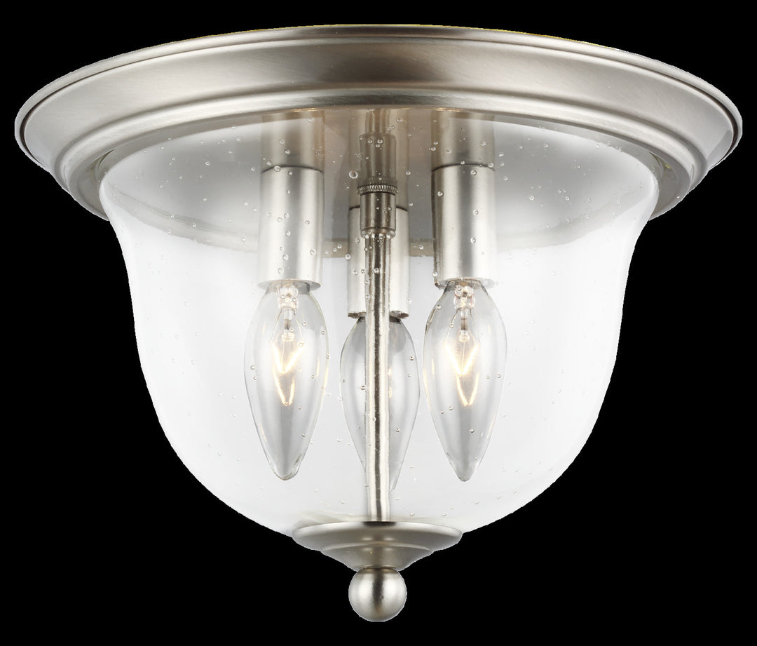 Three Light Ceiling Flush Mount by Generation Lighting
