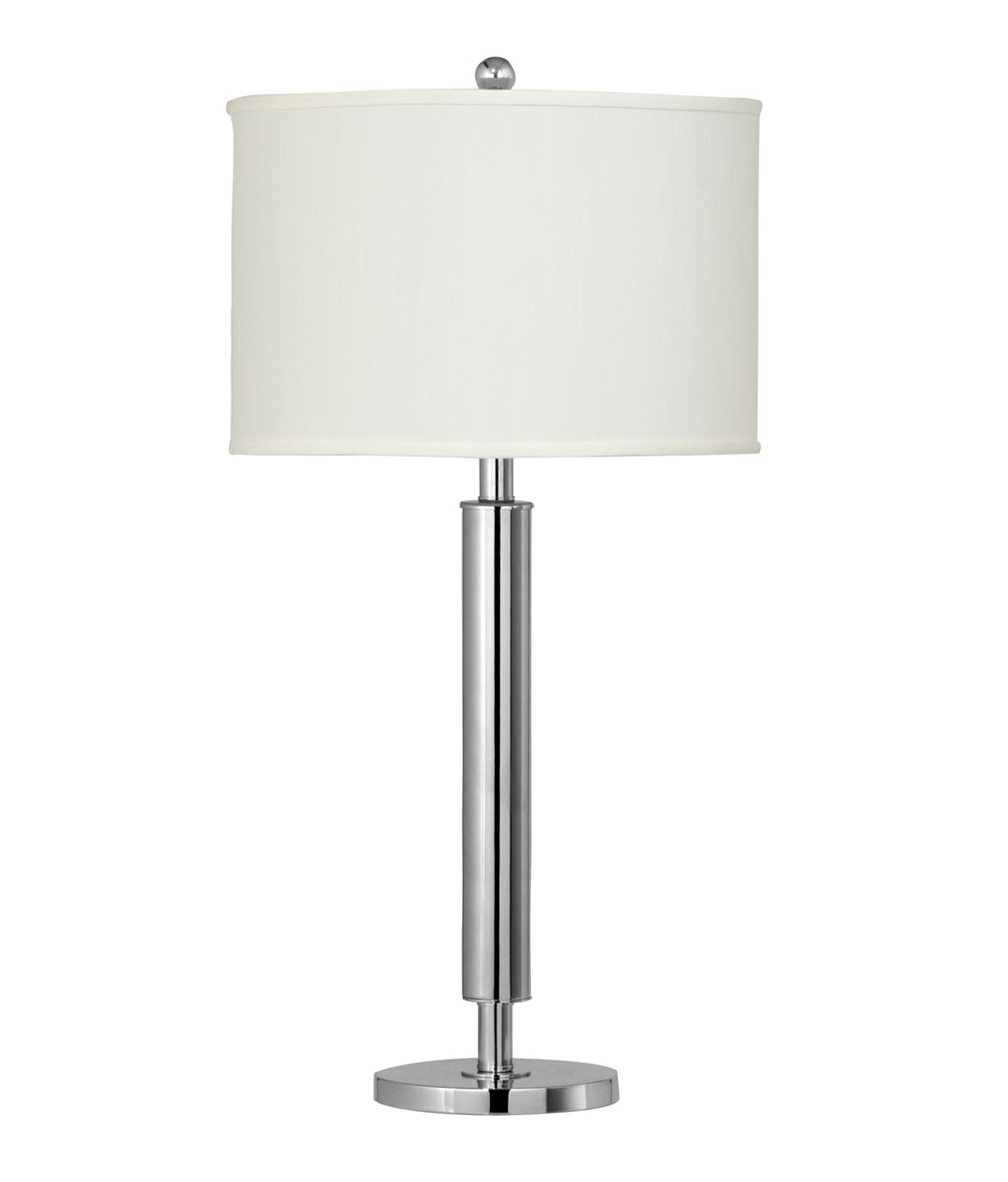 30In. Tall Metal Table Lamp In Chrome by CAL Lighting
