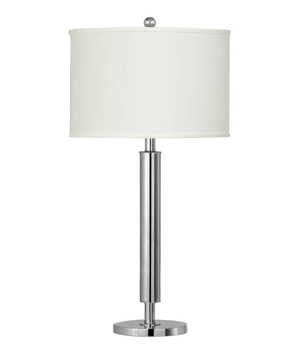 30In. Tall Metal Table Lamp In Chrome by CAL Lighting