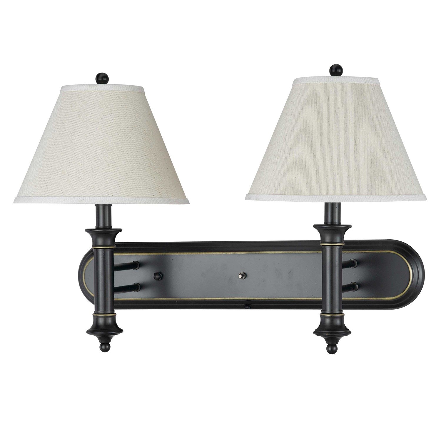17.5In. Tall Metal Wall Lamp In Dark Bronze Finish by CAL Lighting