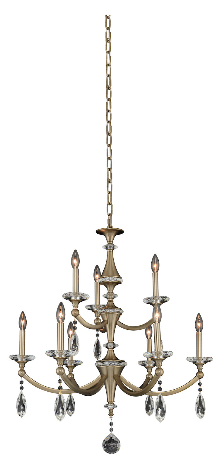 (6+3) Light 2 Tier Chandelier by Kalco Allegri