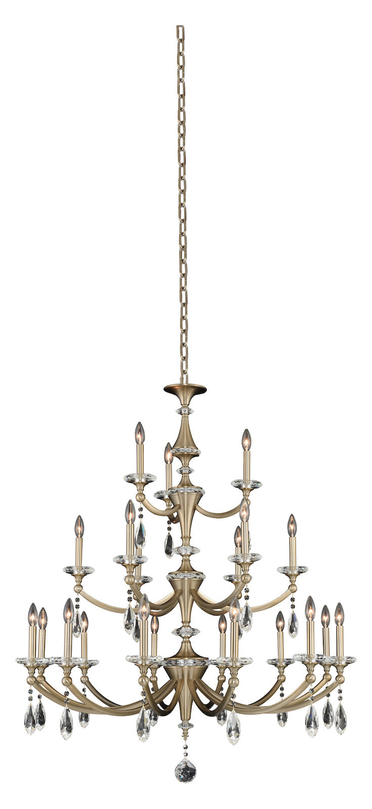 (12+6+3) Light 3 Tier Chandelier by Kalco Allegri