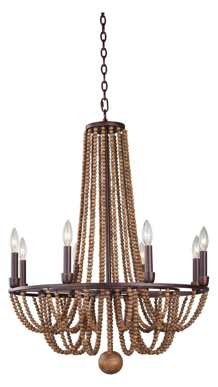 8 Light Chandelier by Kalco
