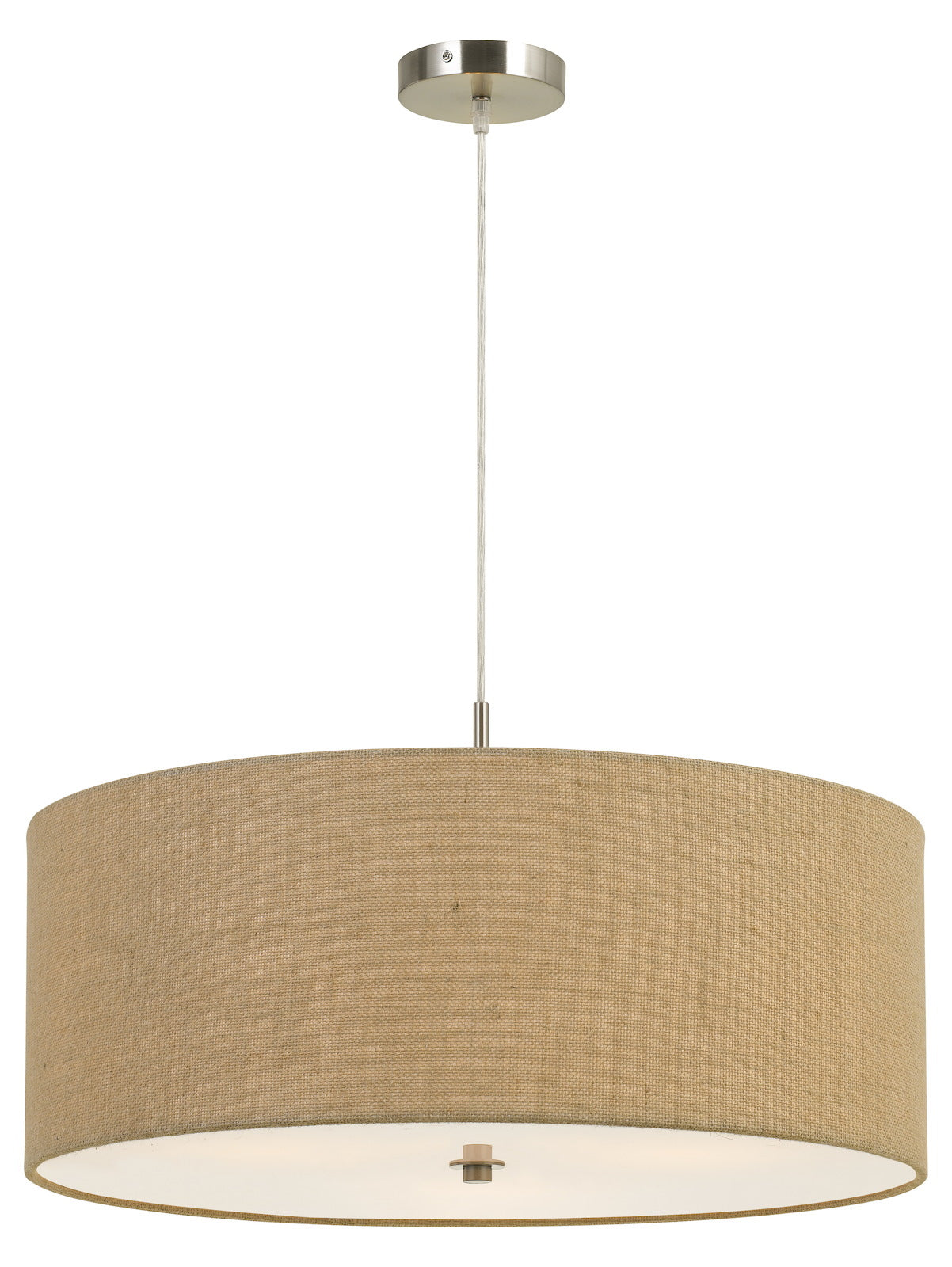 60W X 3  Drum Pendant Fixture. Dia:24In. by CAL Lighting