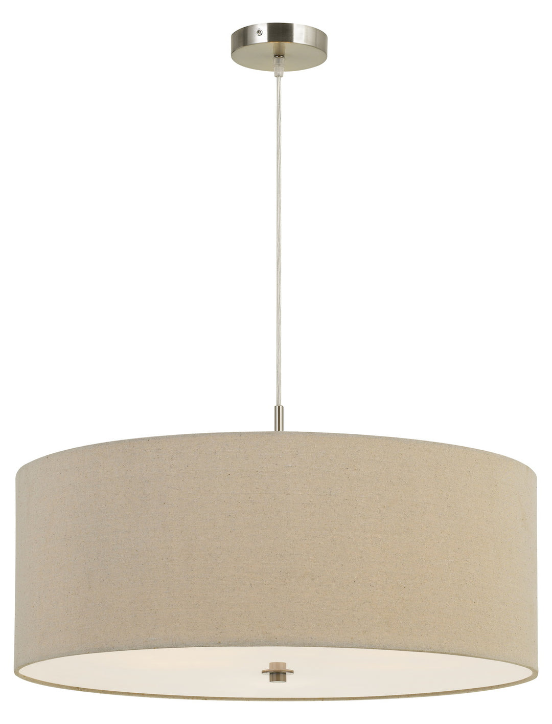 60W X 3  Drum Pendant Fixture. Dia:24In. by CAL Lighting