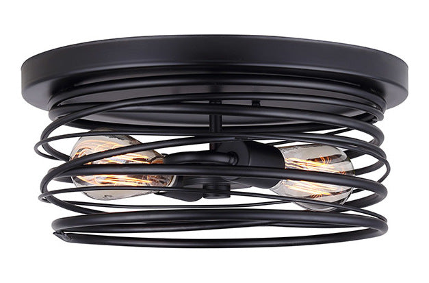 Ryland  2 Lt Flush Mount 60W Type A 13 7/8In. W X 6 1/4In. H by Canarm