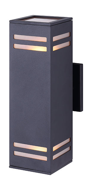 Tay  2 Lt Outdoor Frosted Glass 60W Type A 4 1/2In. W X 13In. H by Canarm