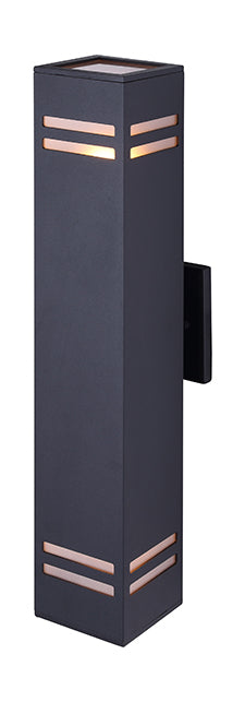 Tay  2 Lt Outdoor Frosted Glass 60W Type A 4 1/2In. W X 20In. H by Canarm