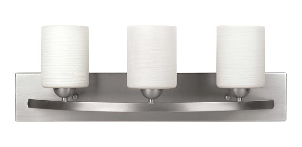 3 Lt Vanity Line Painted Glass 100W Type A19 24In. X by Canarm