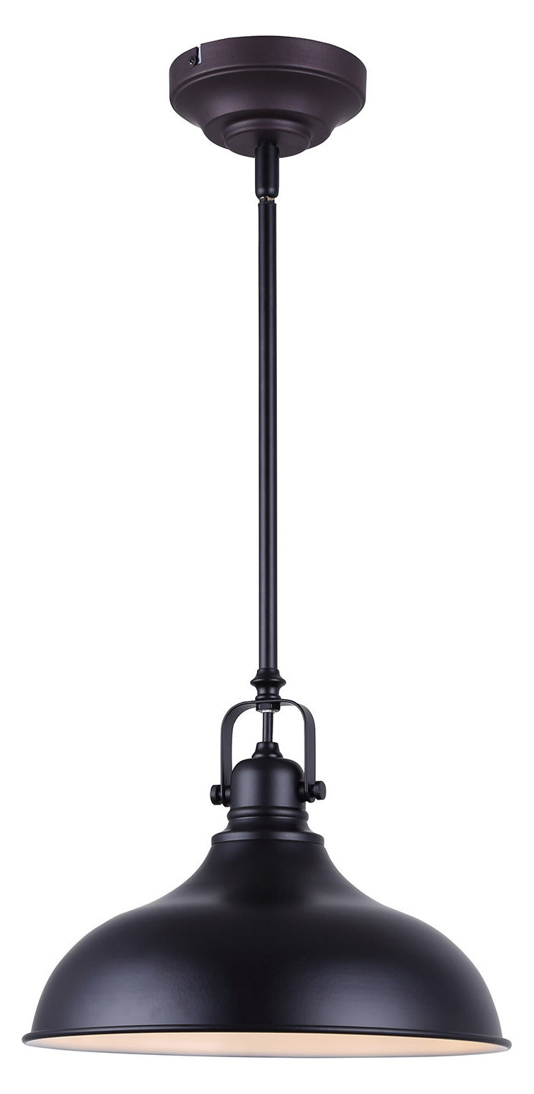 Sussex  1 Lt Rod Pendant 12W Led Dimmable 840 Lumens 12In. X by Canarm