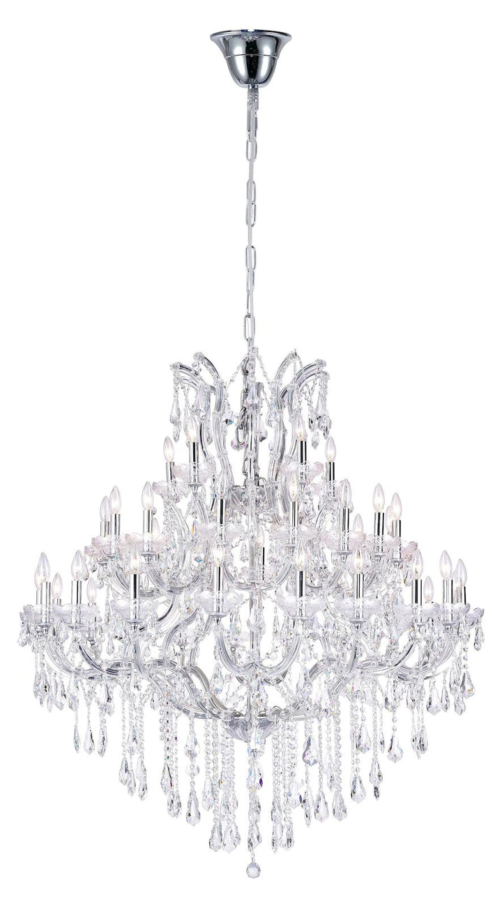 41 Light Chandelier With Chrome Finish by CWI Lighting