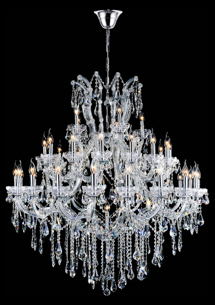 41 Light Chandelier With Chrome Finish
