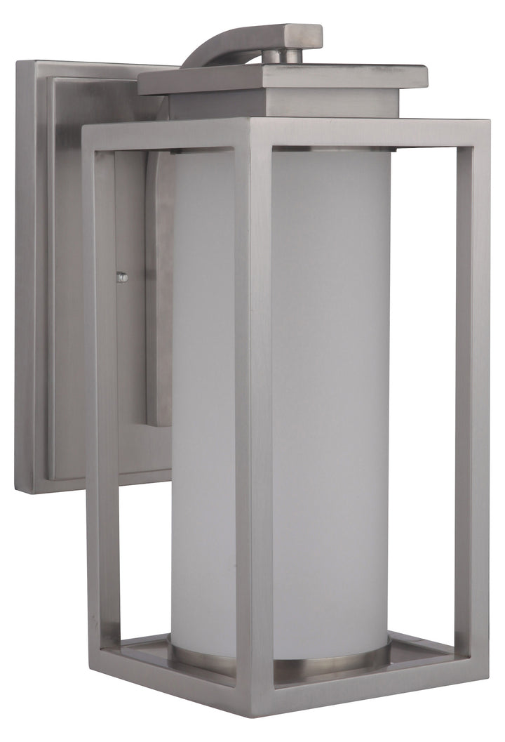 1 Light Medium LED Outdoor Wall Mount in Stainless Steel by Craftmade