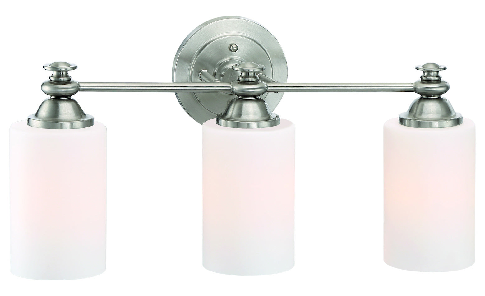 3 Light Vanity in Brushed Polished Nickel by Craftmade
