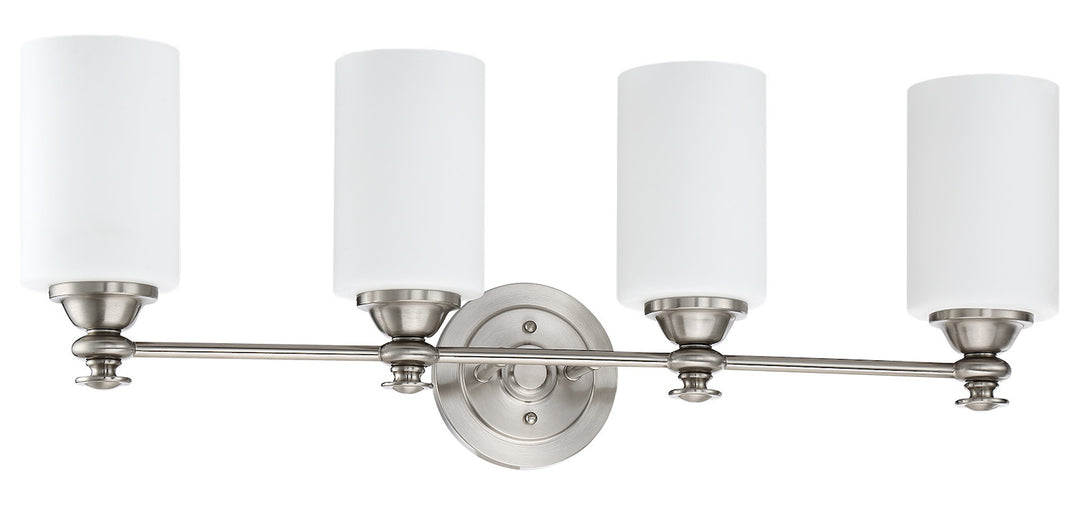 4 Light Vanity in Brushed Polished Nickel by Craftmade
