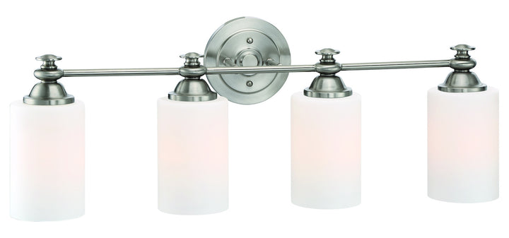 4 Light Vanity in Brushed Polished Nickel