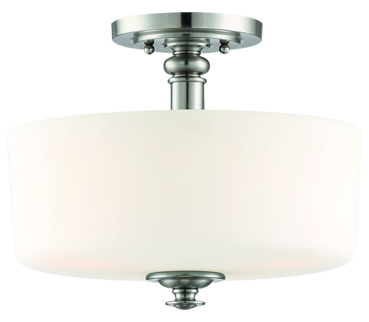 3 Light Convertible Semi Flush in Brushed Polished Nickel by Craftmade