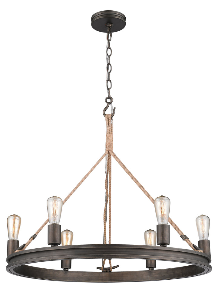 6 Light Chandelier