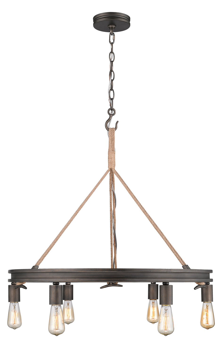 6 Light Chandelier