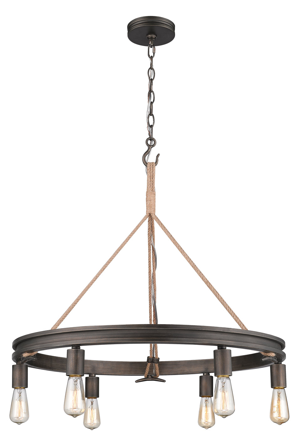 6 Light Chandelier