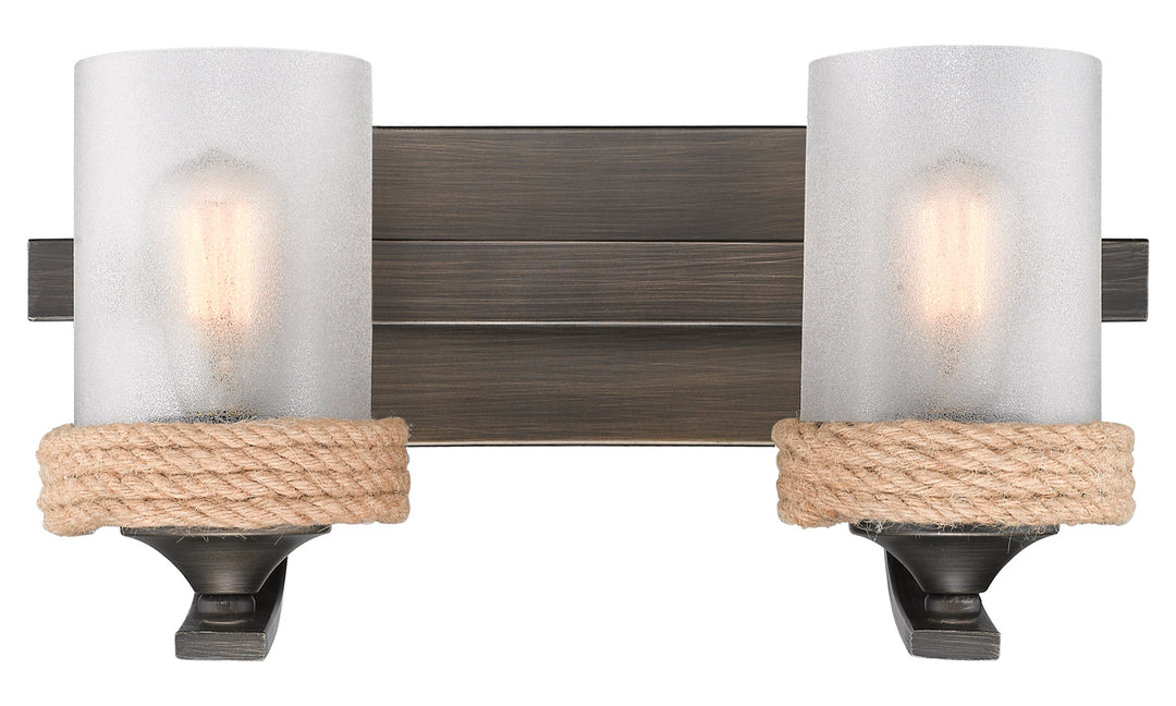 2 Light Bath Vanity by Golden