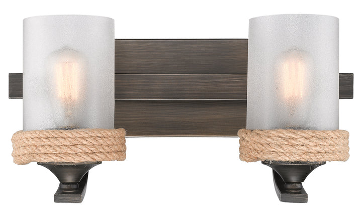 2 Light Bath Vanity by Golden
