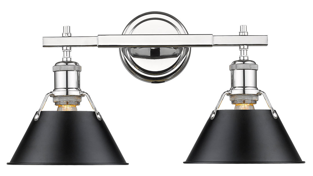 2 Light Bath Vanity by Golden